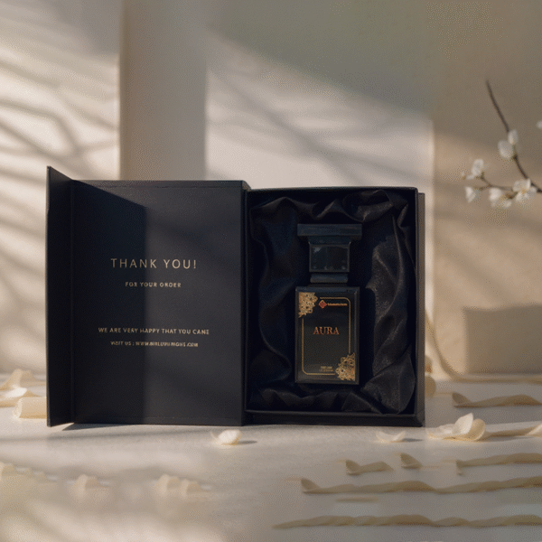 Aura by Mhluxurious – Men’s Perfume 50ML + Free Tester - Image 3