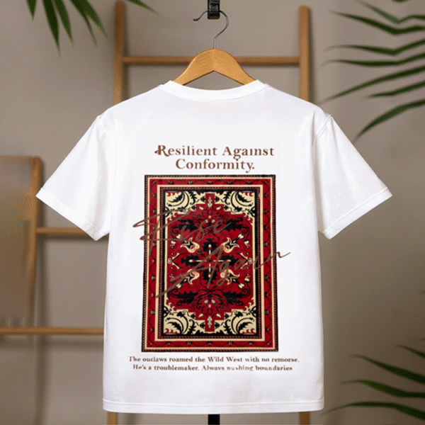Resilient Against Conformity Drop-Shoulder T-Shirt - Image 3