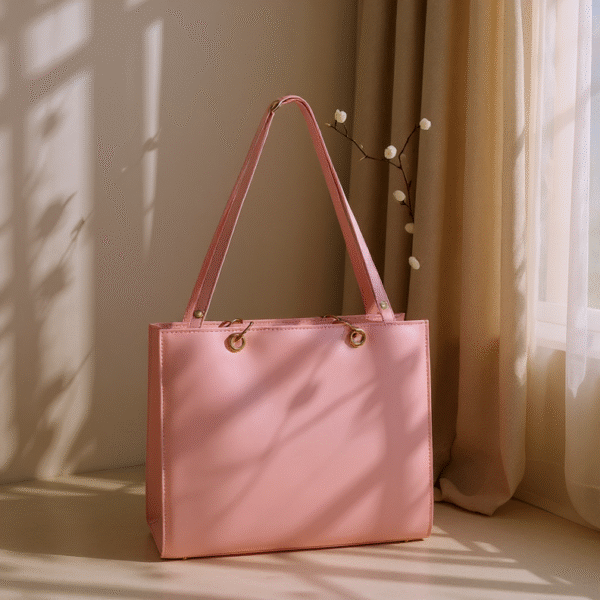 Fendi Pink Handbag – Iconic Branding with Elegant Design - Image 2